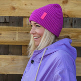 Royal Pink Rae Beanie Hat