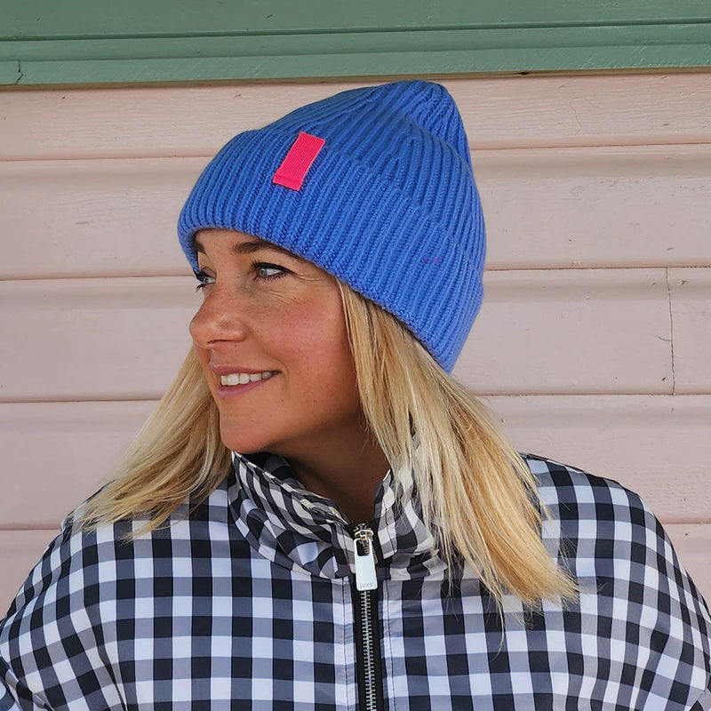 Sky Blue Rae Beanie Hat