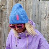 Sky Blue Rae Beanie Hat